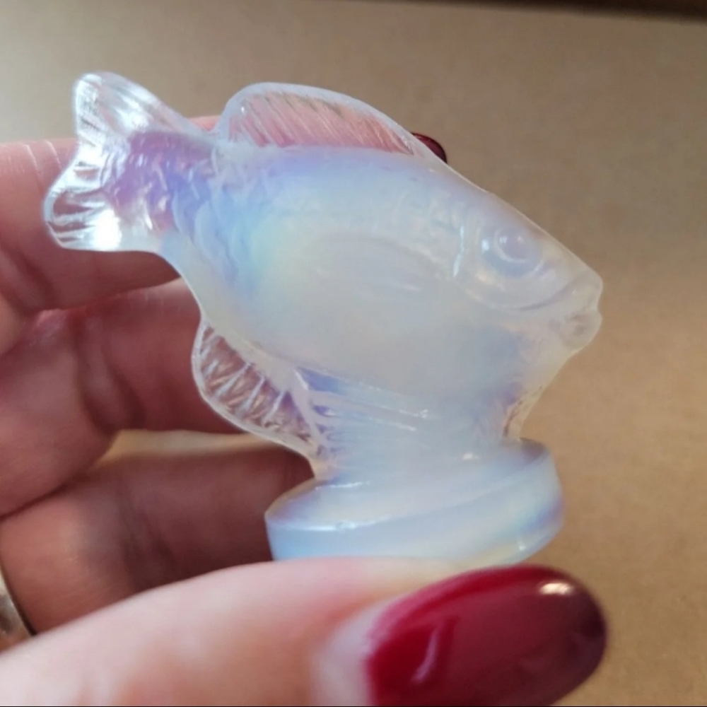 Vintage Sabino France Glass Fish (Poisson Barbarin)
